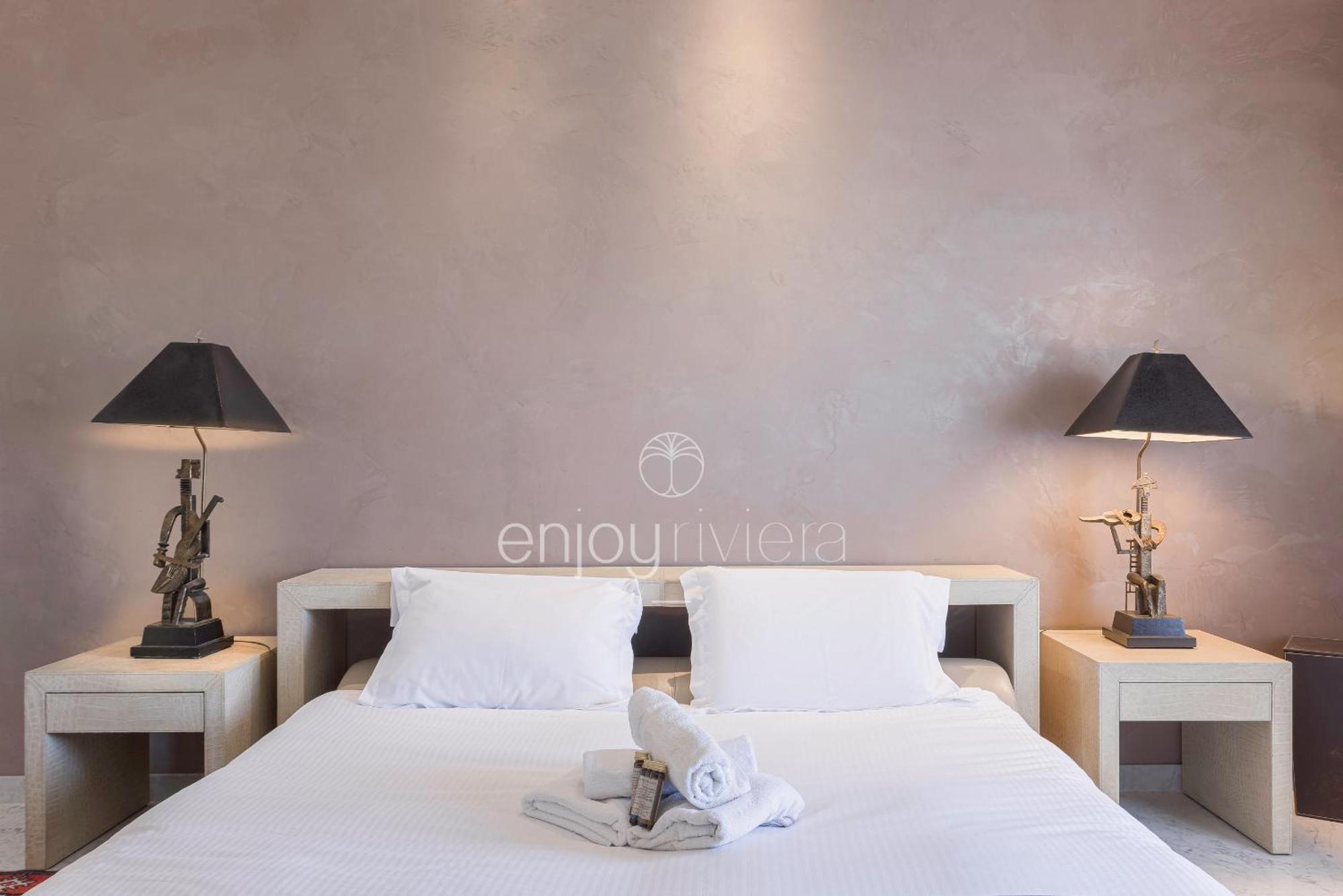 Palais Miramar Suite Art Modern - Derniere Etages Vue Mer - 75M De Confort - En Face Des Plages -Wifi - Clim Кан Екстериор снимка
