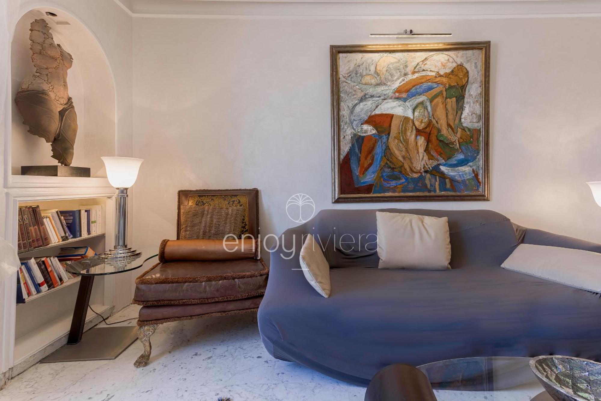 Palais Miramar Suite Art Modern - Derniere Etages Vue Mer - 75M De Confort - En Face Des Plages -Wifi - Clim Кан Екстериор снимка